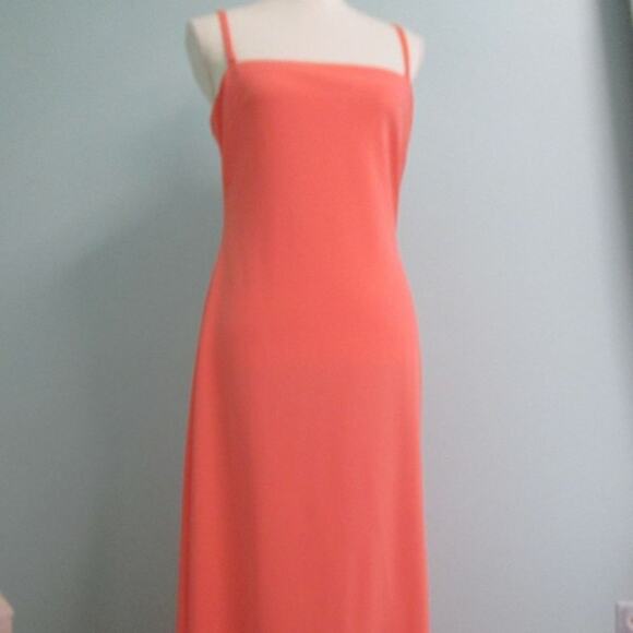 RACHEL RACHEL ROY Square Neck Sleeveless Maxi Dress-Guava Punch-L-NWT - Picture 1 of 16